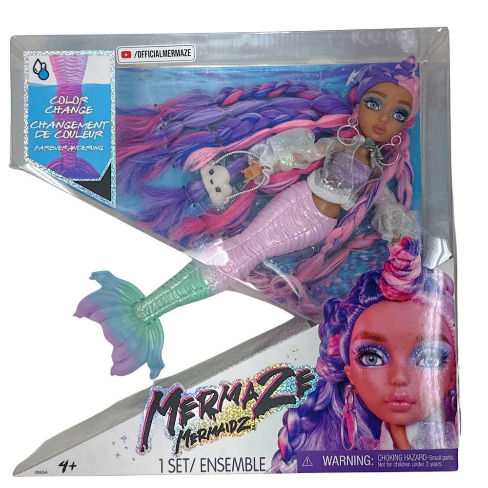 Mermaze Mermaidz Color Change Fashion Doll, Set of 2 - Picture 4 of 5